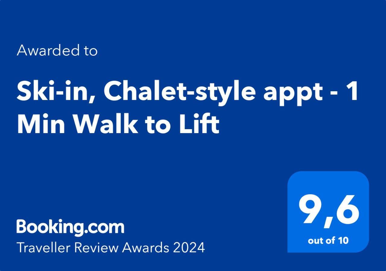 Ski-In, Chalet-Style Appt Central Verbier - 1 Min Walk To Lift Εξωτερικό φωτογραφία
