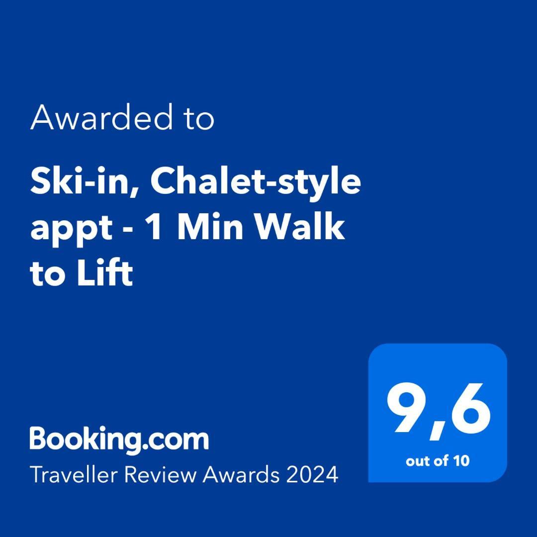 Ski-In, Chalet-Style Appt Central Verbier - 1 Min Walk To Lift Εξωτερικό φωτογραφία